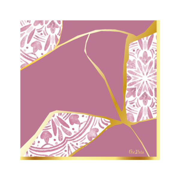 Givi_Kintsugi_tovagliolo_rosa