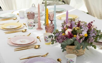 Tavola dai colori pastello: scopri English Garden Liberty